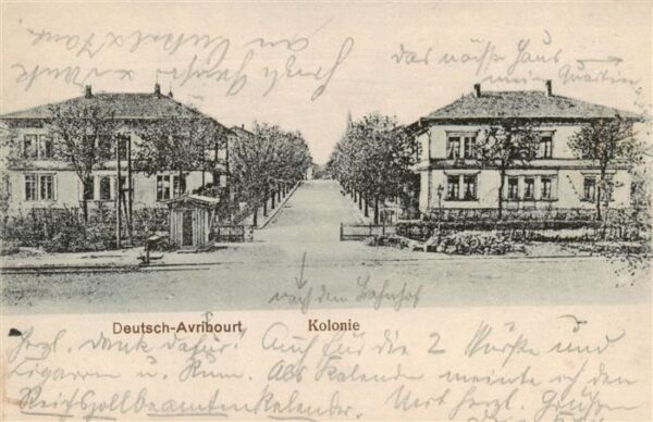 Deutsch-Avricourt 57 Moselle Kolonie Feldpost