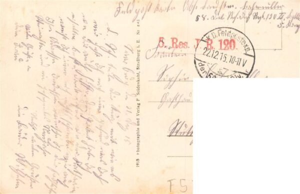 Saarburg Lothringen Sarrebourg 57 Mosell Ausgebrannter Teil der Kaserne des Ulan – Bild 2