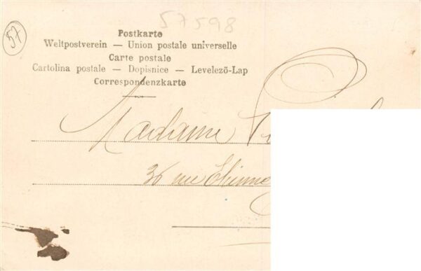 Deutsch-Avricourt 57 Moselle Kirchplatz Die Kolonien – Bild 2