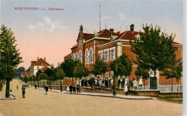 Moerchingen Morhange 57 Moselle Lothring Schulhaus