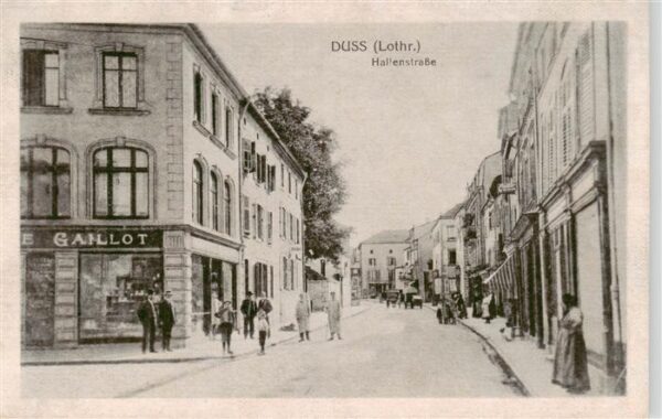 Duss Dieuze 57 Moselle Lothringen Hallenstrasse