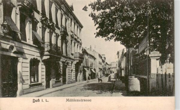 Duss Dieuze 57 Moselle Lothringen Mühlenstrasse