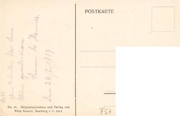 Saarburg Lothringen Sarrebourg 57 Mosell Langestrasse – Bild 2