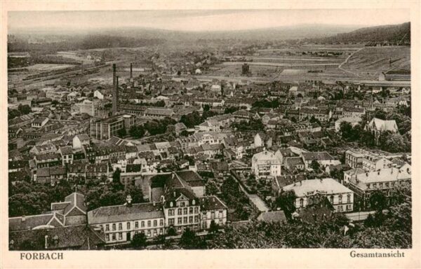 Forbach 57 Moselle Lothringen Fliegeraufnahme