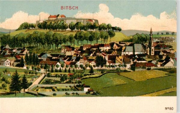 Bitsch Bitche 57 Moselle Lothringen Feldpost