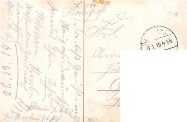 Diedenhofen Thionville 57 Moselle Stadteingang mit St Huberts Feldpost – Bild 2