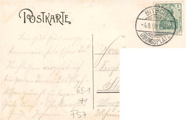 Bitsch Bitche 57 Moselle Lothringen Bahnhof – Bild 2