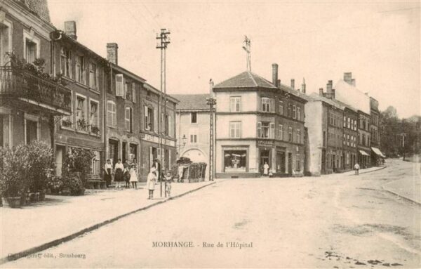 Morhange Moerchingen 57 Moselle Rue de l_Hopital