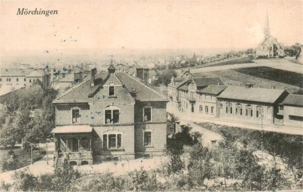 Moerchingen Morhange 57 Moselle Lothring Panorama Feldpost