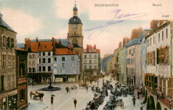 Diedenhofen Thionville 57 Moselle Markt