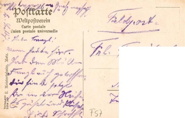 Gorze 57 Moselle Hotel de Ville Feldpost – Bild 2