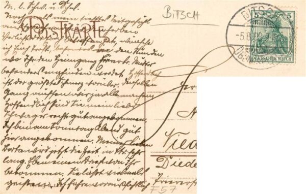 Bitsch Bitche 57 Moselle Lothringen Bischöfl Institut St Augustin – Bild 2
