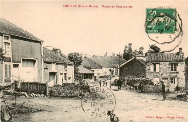 Andilly-en-Bassigny 52 Haute-Marne Route de Ranconniere