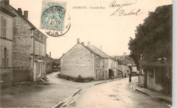 Andelot-Blancheville 52 Haute-Marne Grande Rue