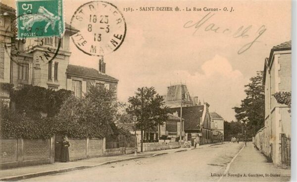 Saint-Dizier 52 Haute-Marne La Rue Carnot