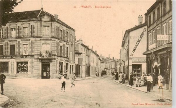 Wassy 52 Haute-Marne Rue Mauljean