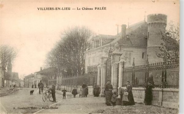 Villiers-en-Lieu 52 Haute-Marne Chateau Palée