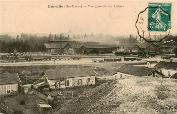 Eurville-Bienville 52 Haute-Marne Vue Generale des Usines