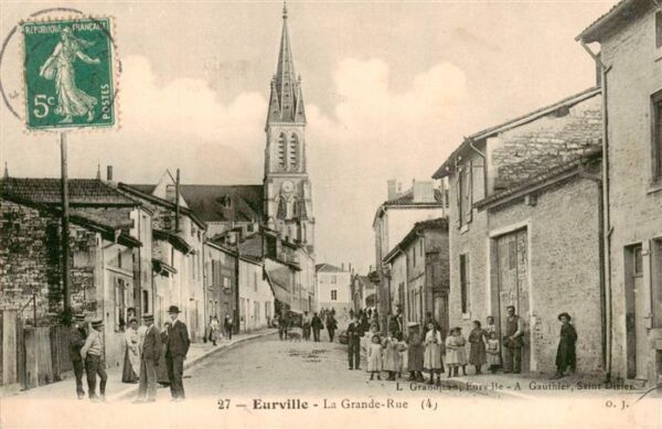 Eurville-Bienville 52 Haute-Marne La Grande Rue