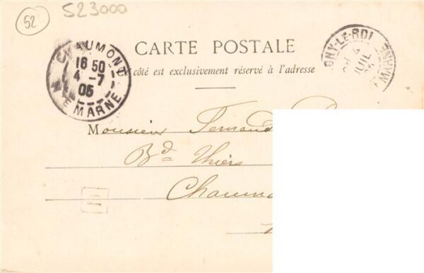 Montigny-le-Roi 52 Haute-Marne Hôtel des Postes – Bild 2