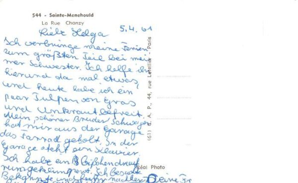 Sainte-Menehould 51 Marne La Rue Chanzy – Bild 2