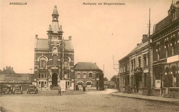 Annoeullin 59 Nord Marktplatz mit Bürgermeisterei