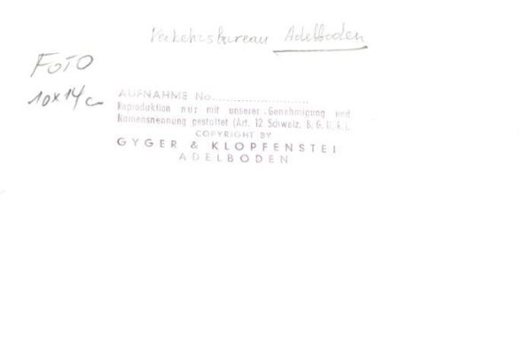 Adelboden BE Verkehrsbureau – Bild 2