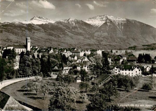 Uznach SG Panorama Alpen