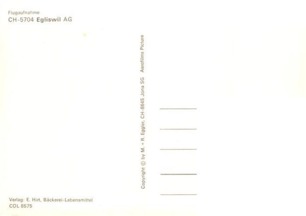 Egliswil Fliegeraufnahme – Bild 2