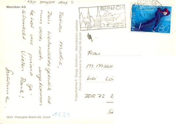 Menziken Fliegeraufnahme – Bild 2