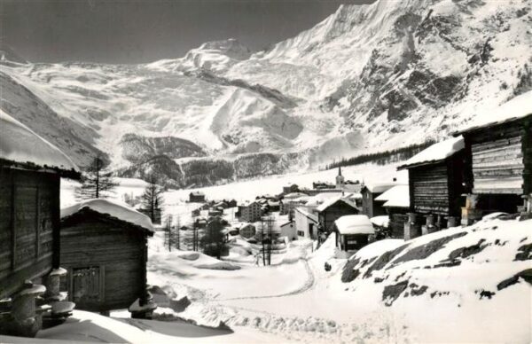 Saas-Fee VS Feegletscher mit Alphubel und Täschhorn