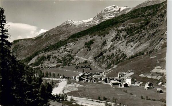 Saas-Grund VS mit Ausser Rothorn