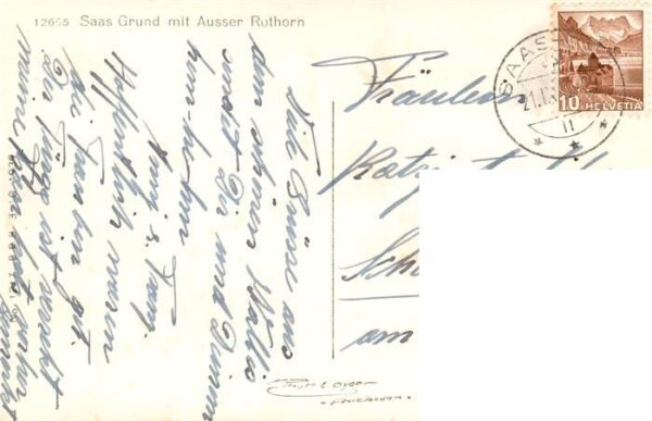 Saas-Grund VS mit Ausser Rothorn – Bild 2