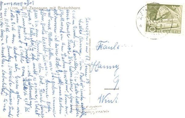 Alt-Zeneggen VS mit Bietschhorn – Bild 2