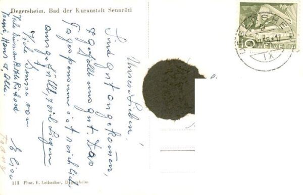Degersheim  SG Bad der Kuranstalt Sennrüti – Bild 2