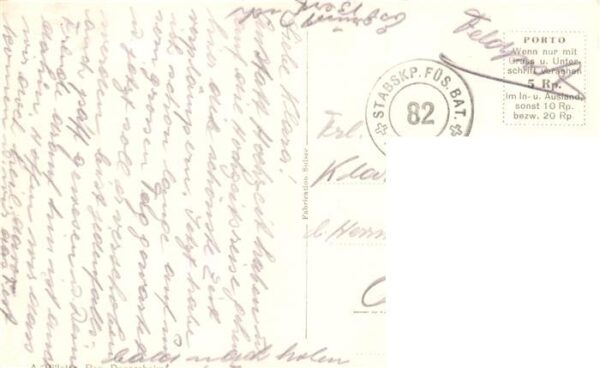 Degersheim  SG mit Kurhaus Sennrüti Feldpost – Bild 2