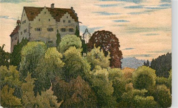Ermatingen Schloss Salenstein Künstlerkarte