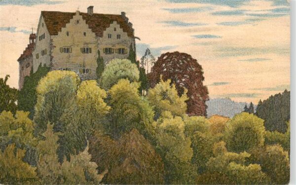 Ermatingen Schloss Salenstein Steinzeichnung