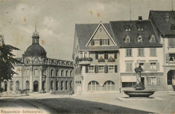 Frauenfeld TG Schlossplatz Feldpost