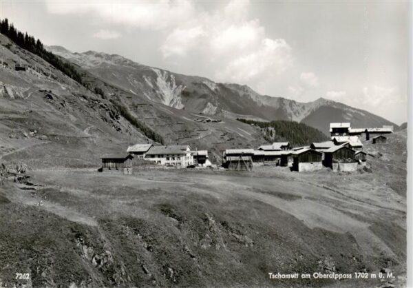 Tschamutt GR Panorama am Oberalppass