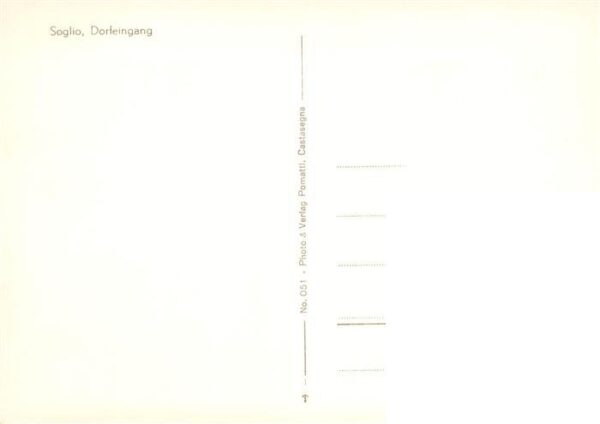 Soglio GR Dorfeingang Kirche – Bild 2