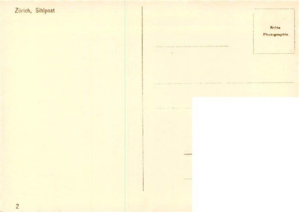 Zuerich  ZH Sihlpost – Bild 2