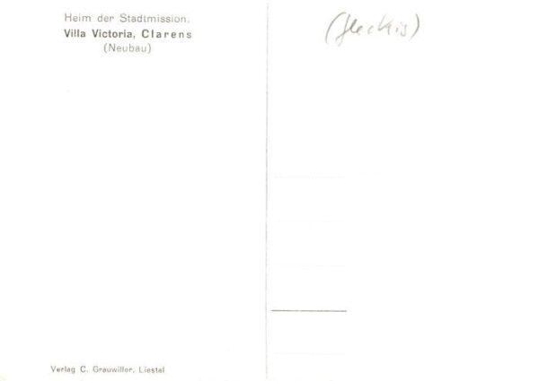Clarens  Montreux VD Heim der Stadtmission Villa Victoria – Bild 2