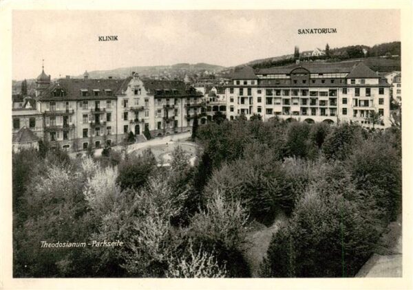 Zuerich  ZH Theodosianum Parkseite Klinik Sanatoriu