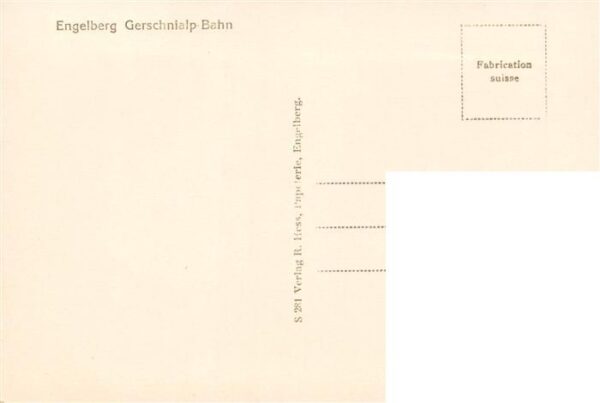 Engelberg  OW Gerschnialp Bahn – Bild 2
