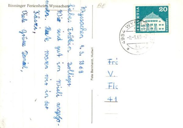 Wyssachen Emmental BE Binninger Ferienheim – Bild 2