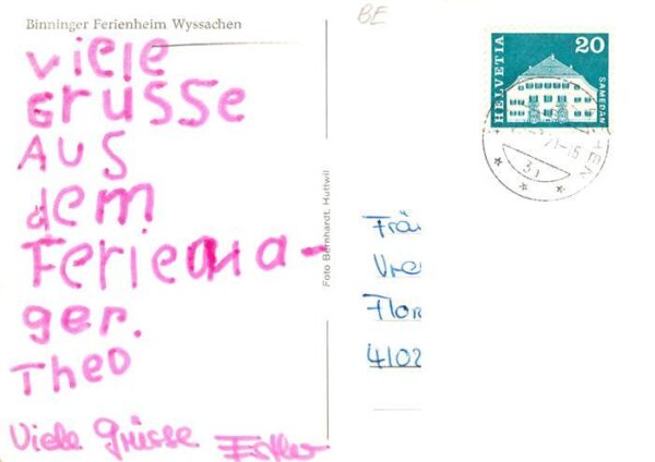 Wyssachen Emmental BE Binninger Ferienheim – Bild 2