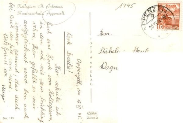 Appenzell IR Kollegium St Antoniu – Bild 2