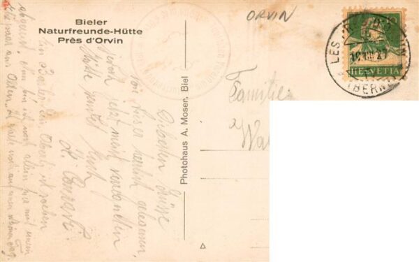 Orvin BE Bieler Naturfreunde Hütte – Bild 2