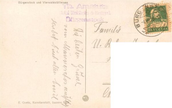 Buergenstock Vierwaldstaettersee NW Fliegeraufnahme – Bild 2